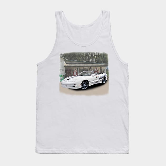 1997 Pontiac 30th Anniversary Trans AM Pace Car Tank Top by Permages LLC